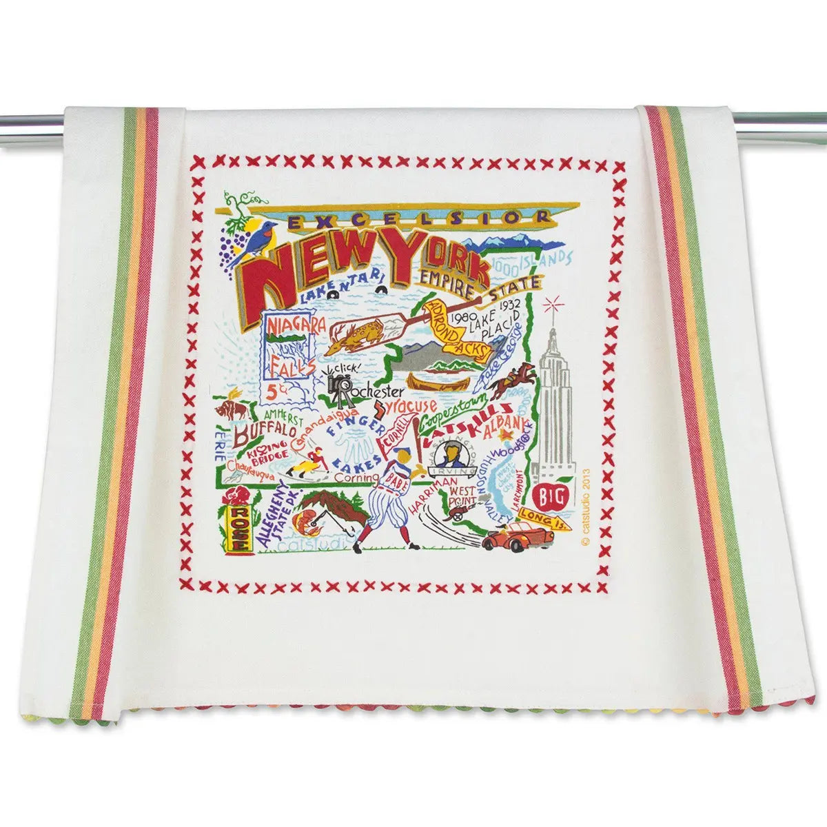 Catstudio New York State Dish Towel