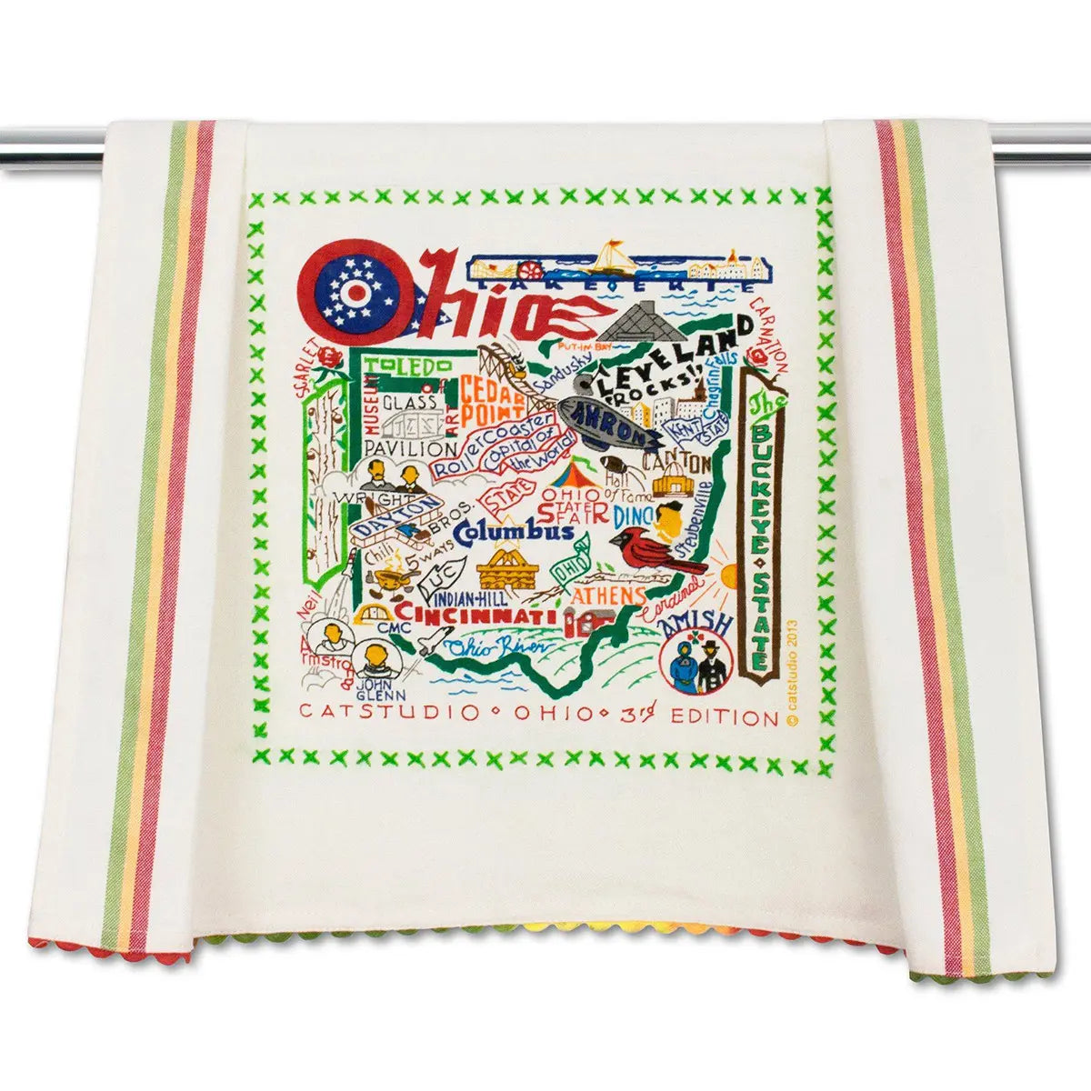 Catstudio Ohio Dish Towel