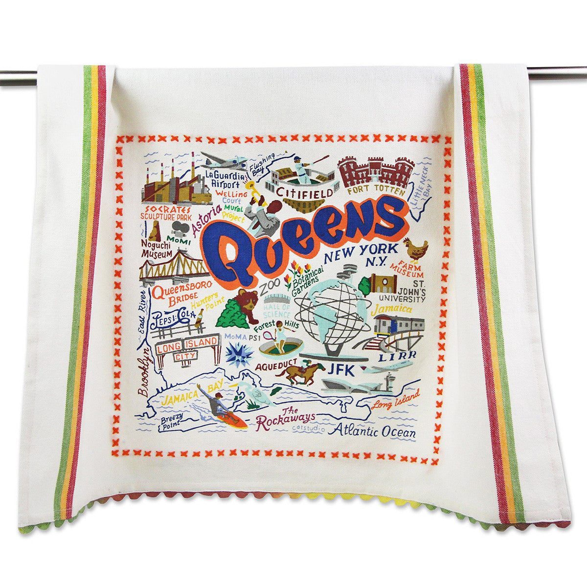 An image of Catstudio Queens Dish Towel