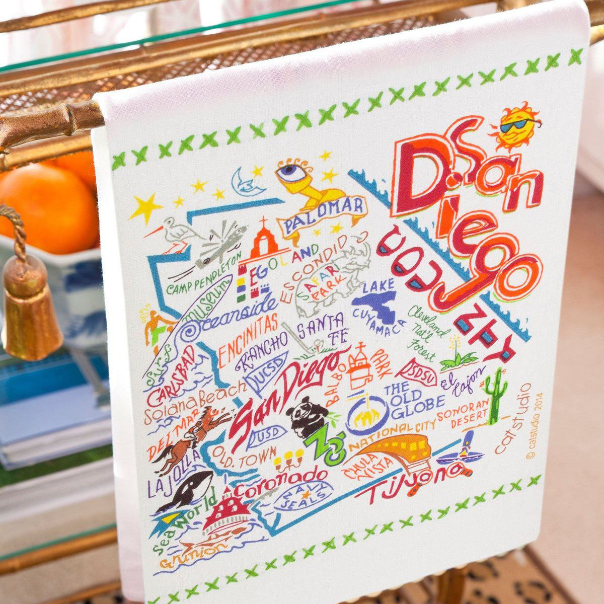 Catstudio San Diego Dish Towel