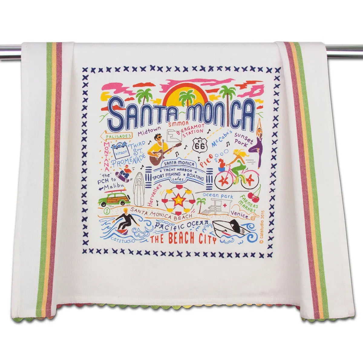 An image of Catstudio Santa Monica Dish Towel