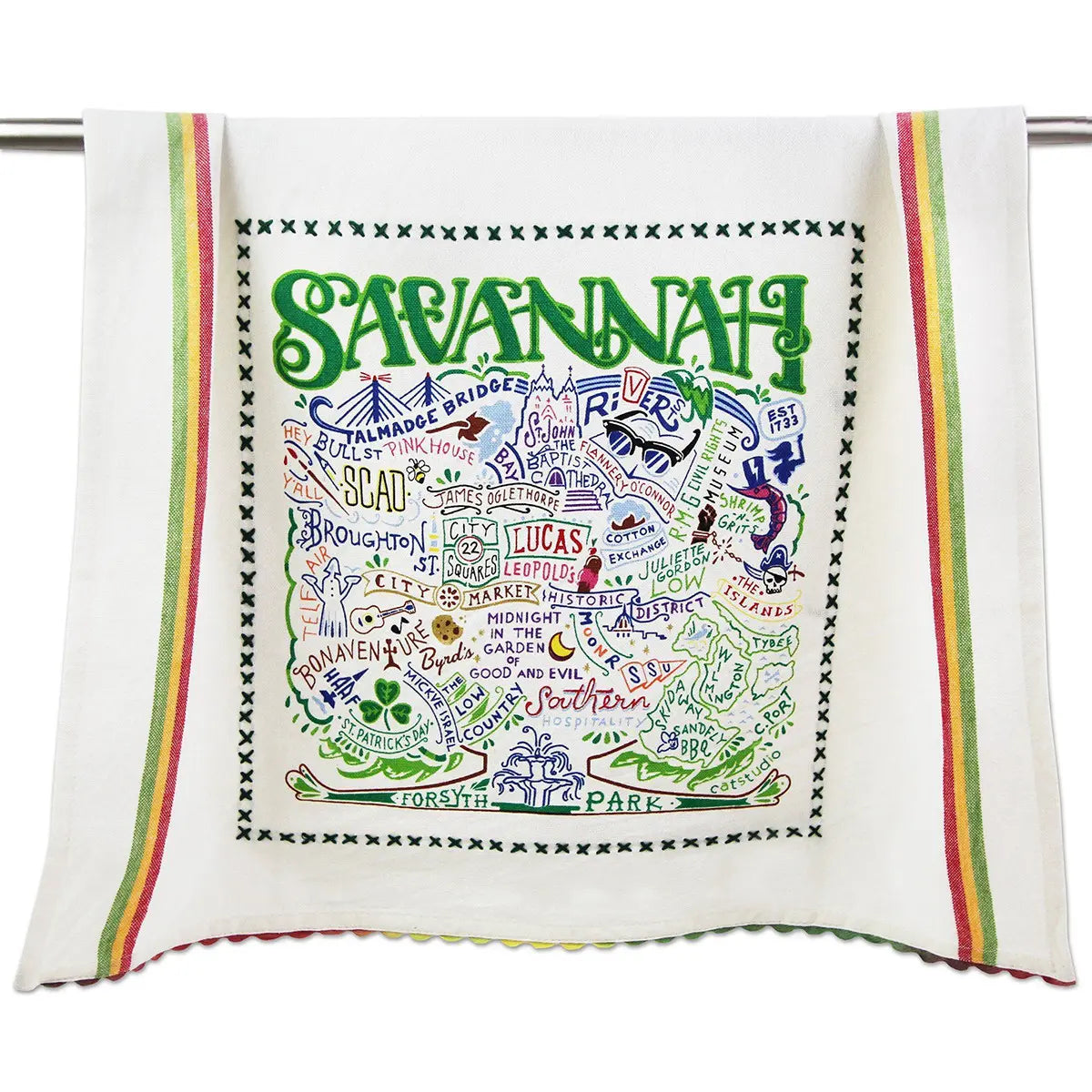 An image of Catstudio Savannah Dish Towel