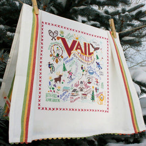Catstudio Ski Vail Dish Towel