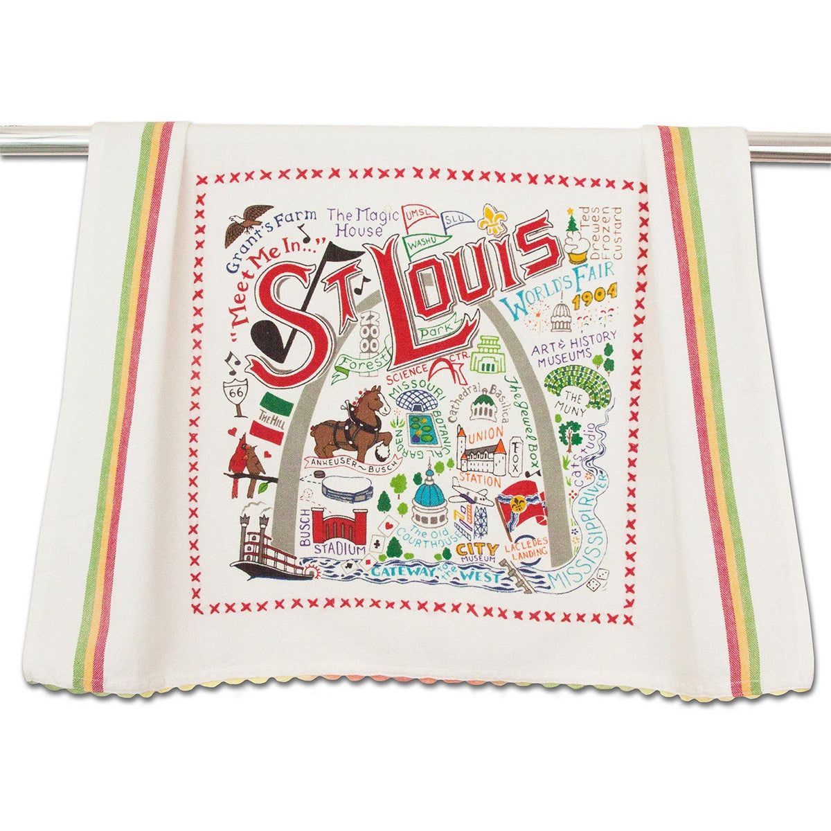 An image of Catstudio St. Louis Dish Towel