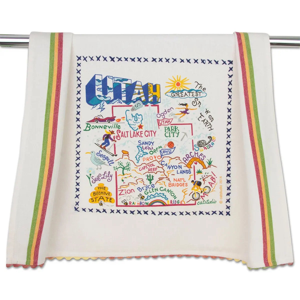 Catstudio Utah Dish Towel