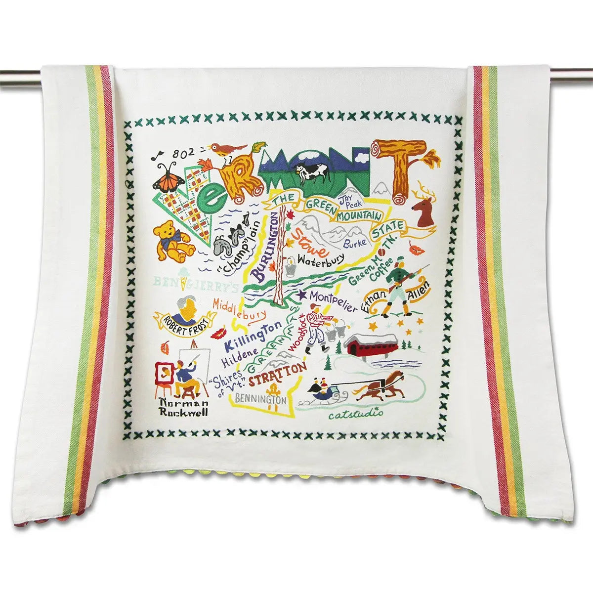 An image of Catstudio Vermont Dish Towel