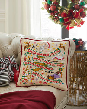 Catstudio Night Before Christmas Pillow