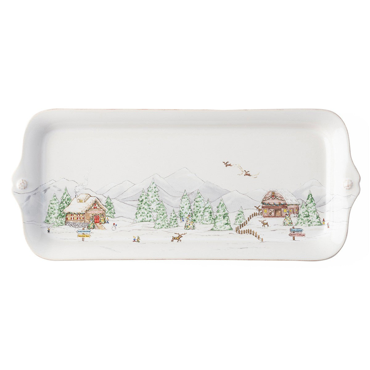An image of Juliska Berry & Thread North Pole Hostess Tray