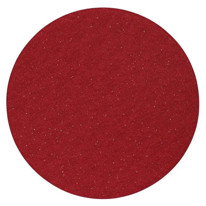 Bodrum Gem 15in Round Placemat in Ruby