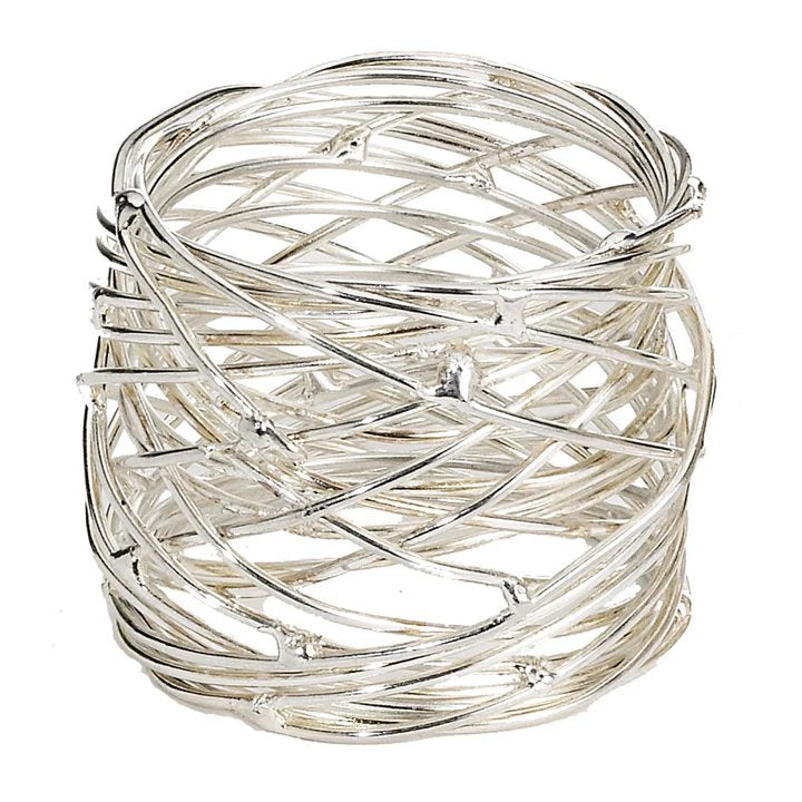 Bodrum Tara Napkin Ring - Set of 4