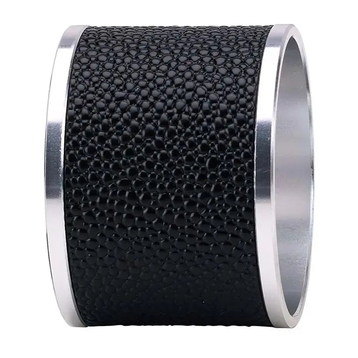 Bodrum Skate Napkin Ring in Black