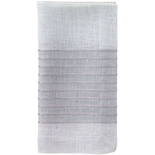 An image of Bodrum Tuxedo Dinner Napkin - Set of 4