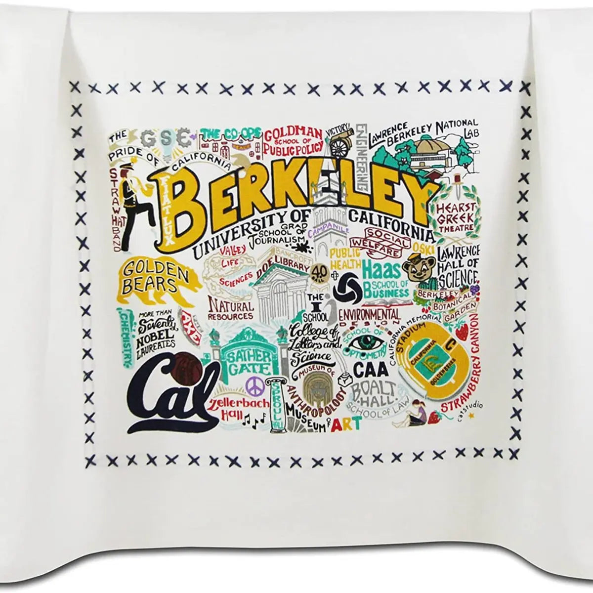 An image of Catstudio Berkeley University of California Dish Towel