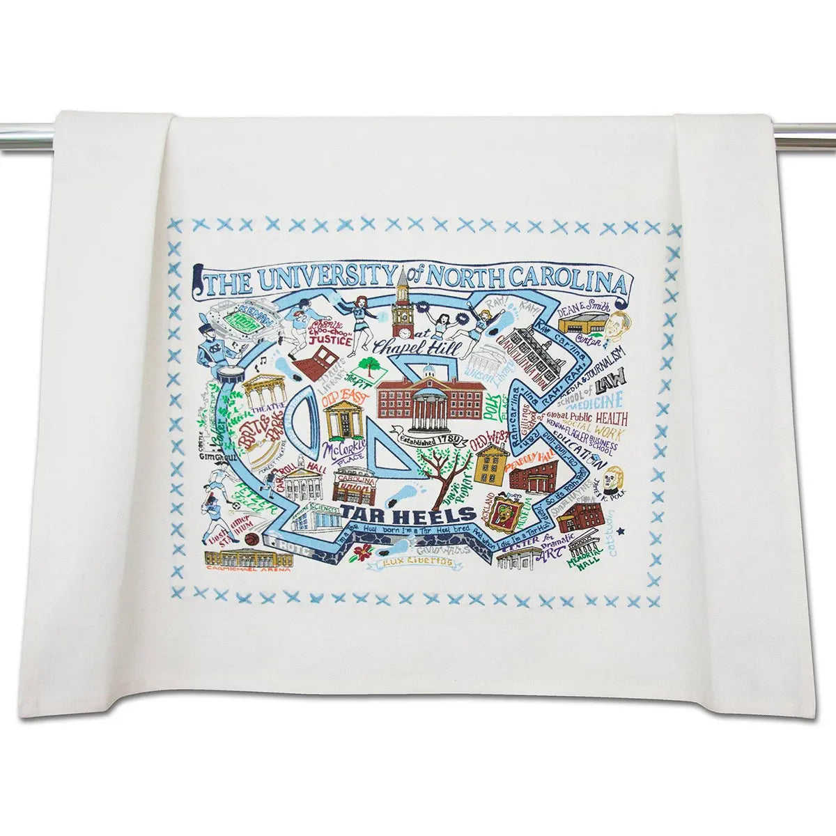 Catstudio University of North Carolina Dish Towel