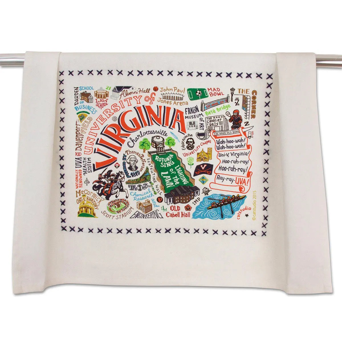 Catstudio University of Virginia Dish Towel