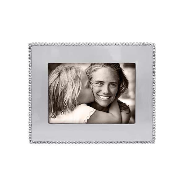 An image of Mariposa Beaded Engravable Frame