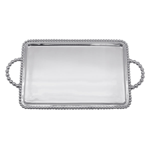 An image of Mariposa Beaded Medium Service Tray