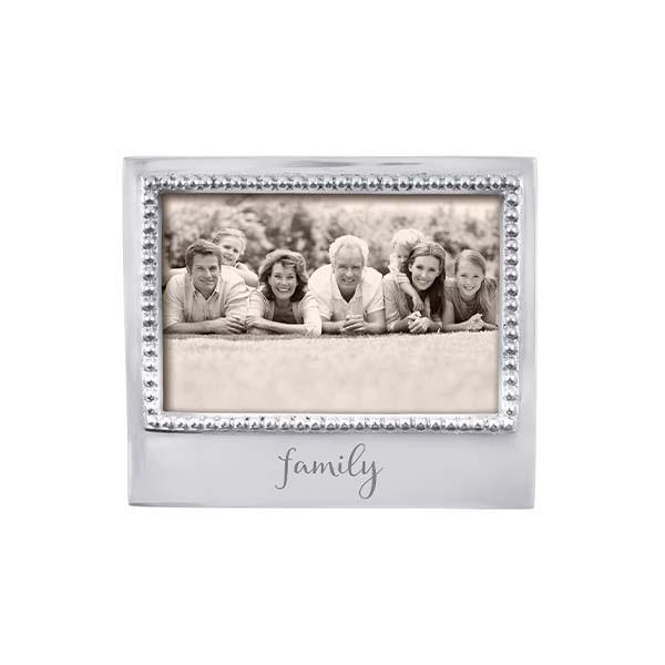 An image of Mariposa Beaded Family 4x6 Frame