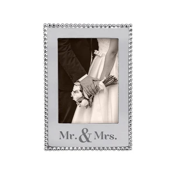 An image of Mariposa Beaded MR. & MRS. Frame