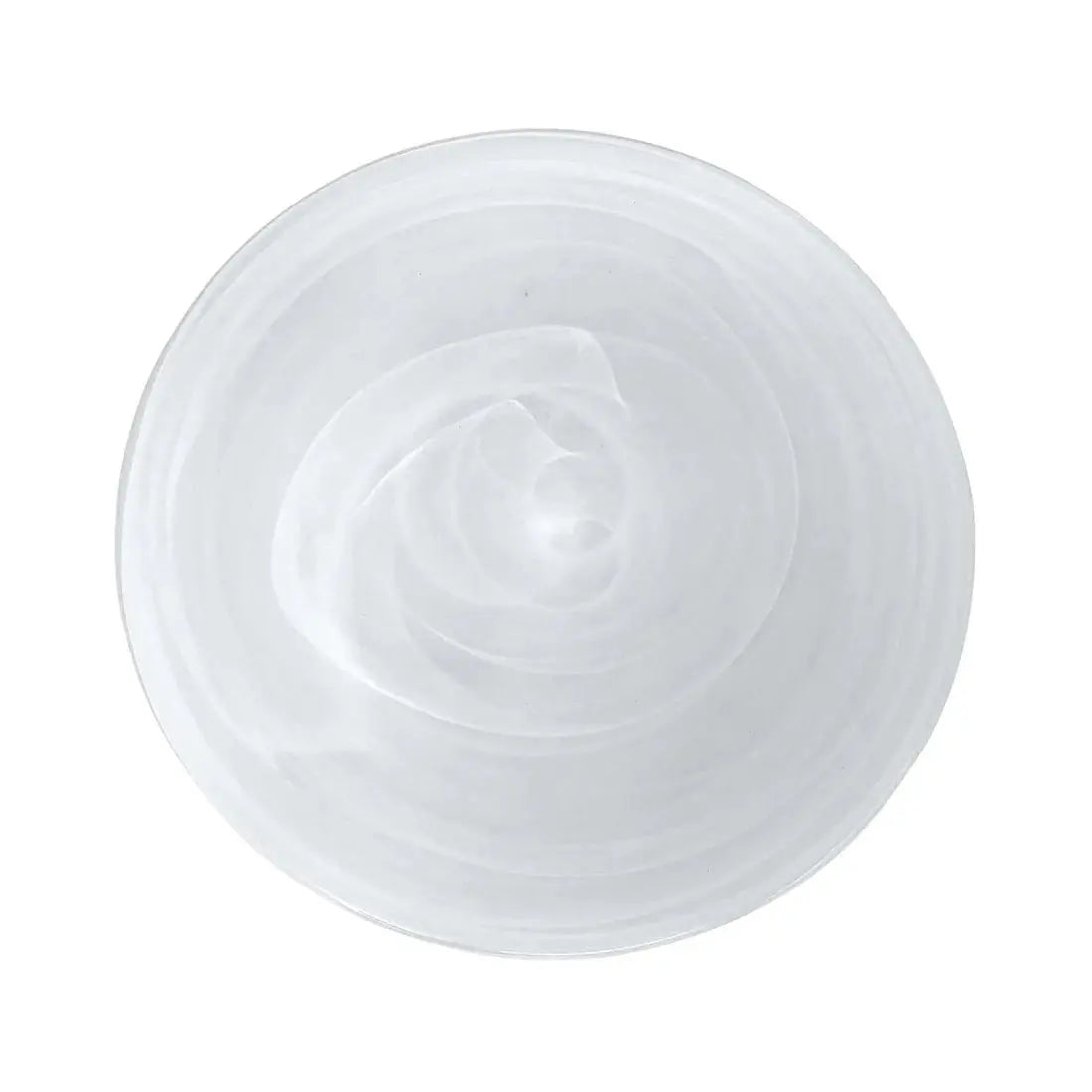 Mariposa Alabaster Dinner Plate in White