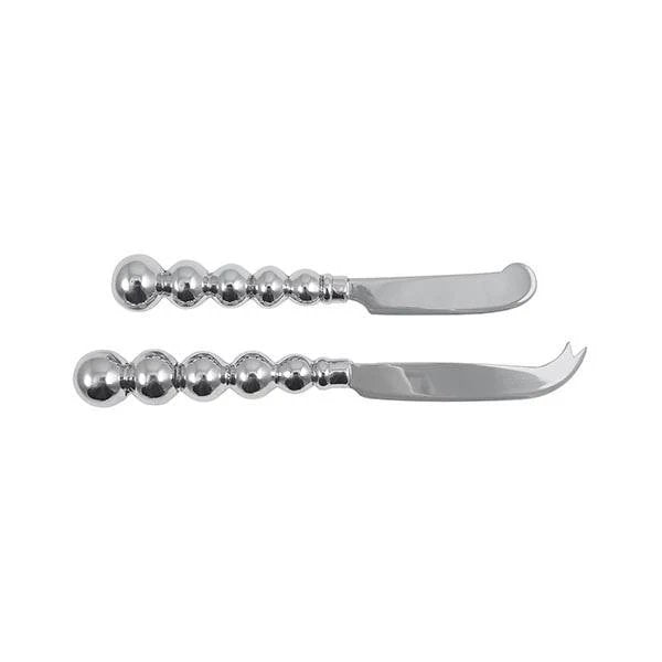 An image of Mariposa Pearled Cheese Knife Set