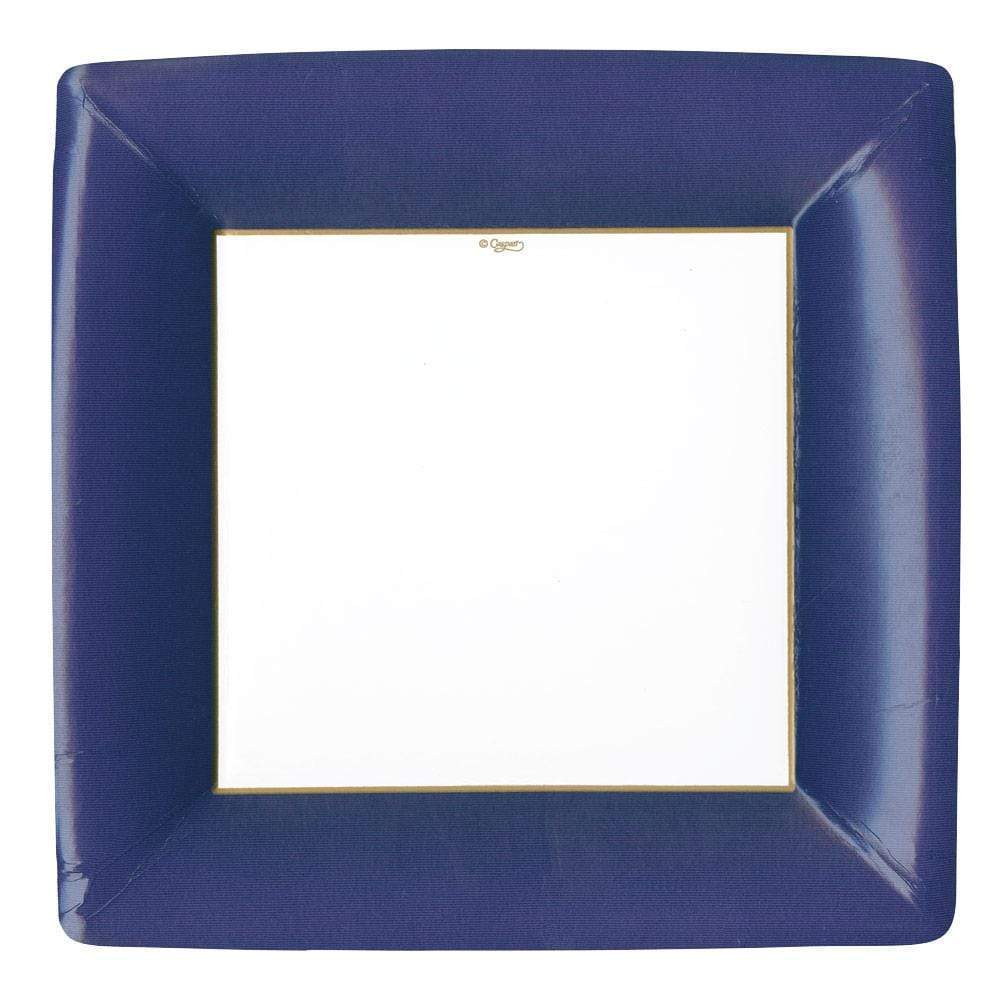 Caspari Grosgrain Square Dinner Plate