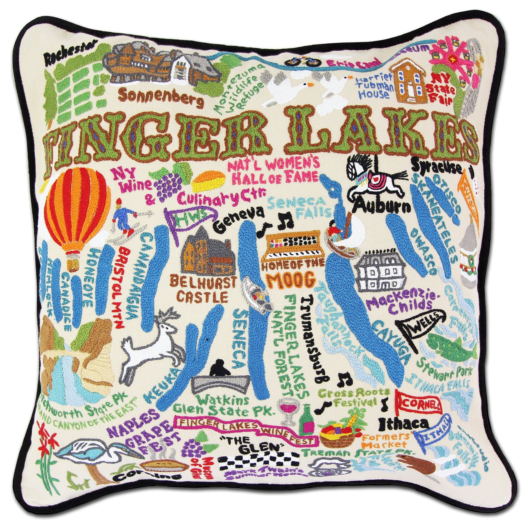 An image of Catstudio Finger Lakes Pillow