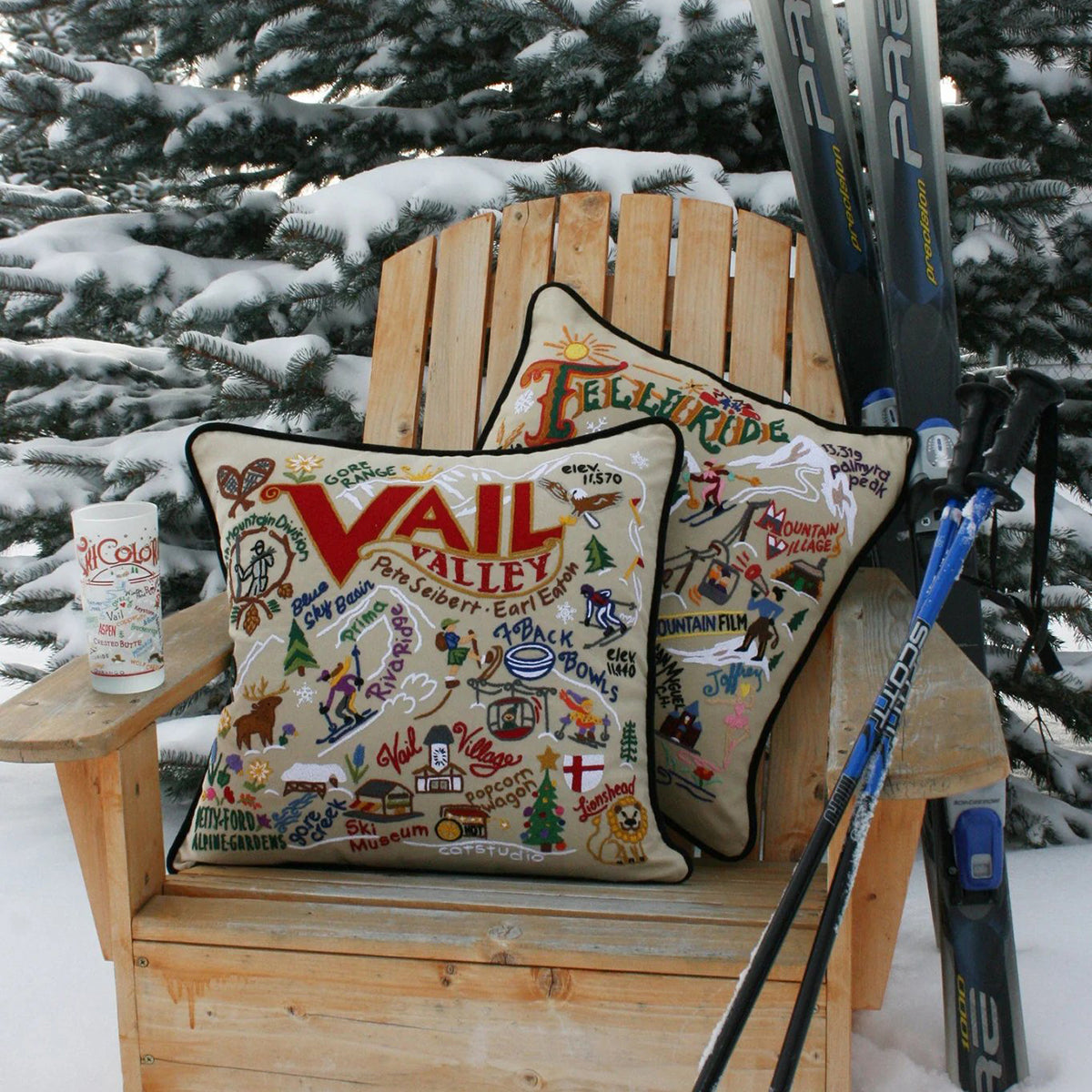 Catstudio Ski Telluride Pillow