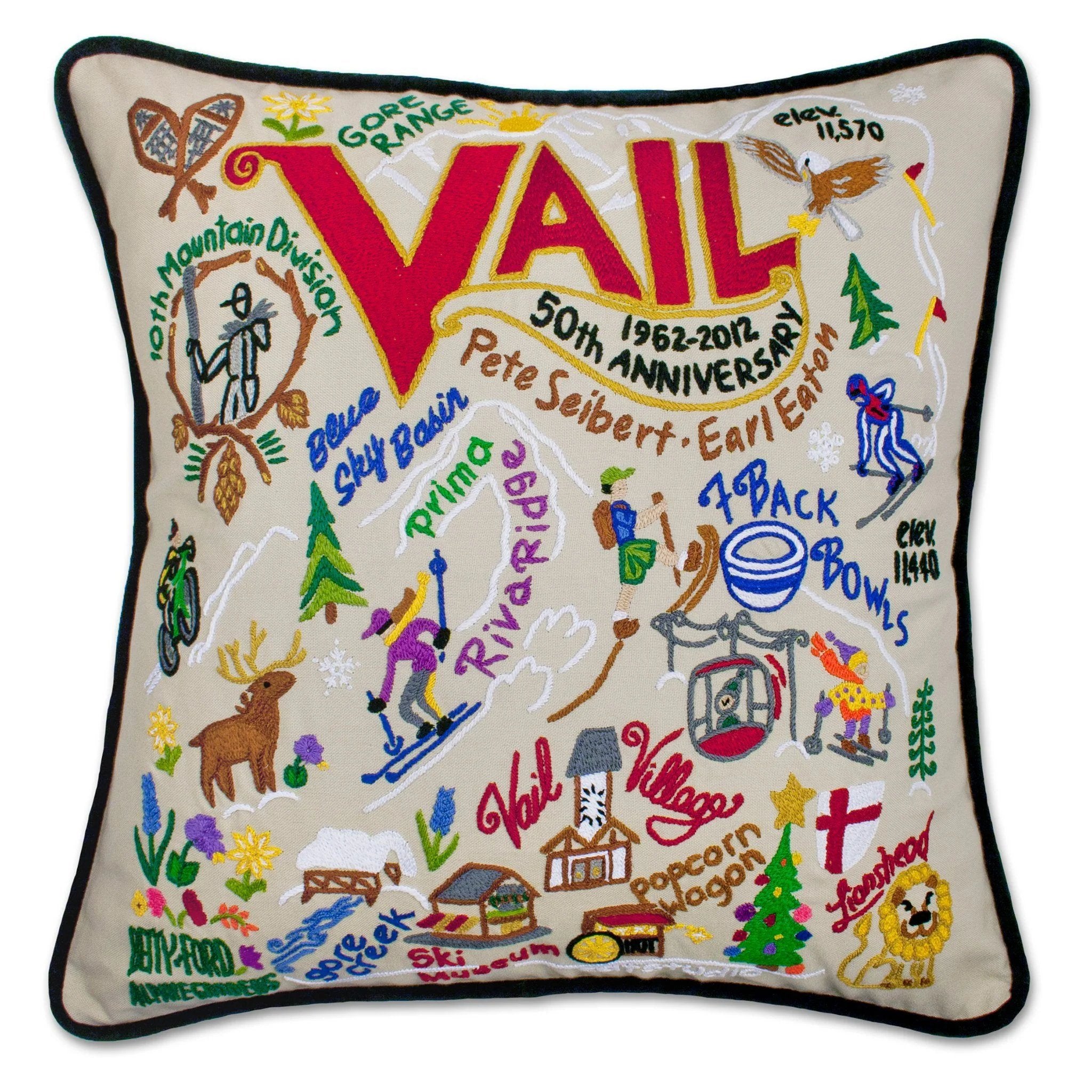 Catstudio Ski Vail Pillow