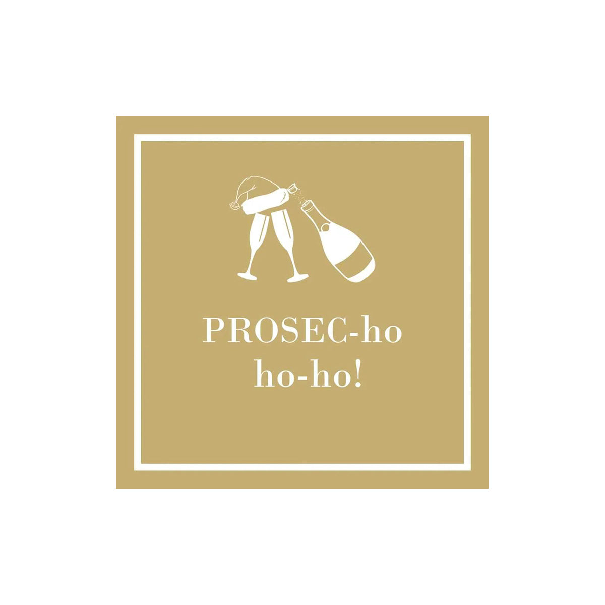 An image of Prosec Ho-Ho-Ho Cocktail Napkins