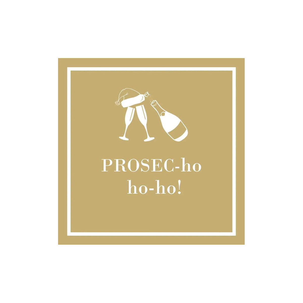 Prosec Ho-Ho-Ho Cocktail Napkins