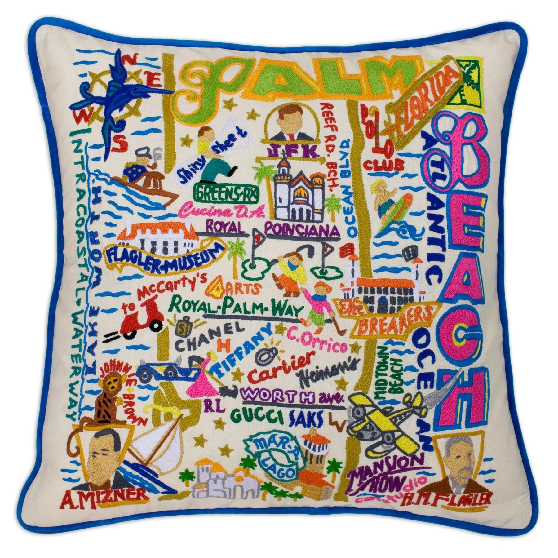 An image of Catstudio Palm Beach Pillow