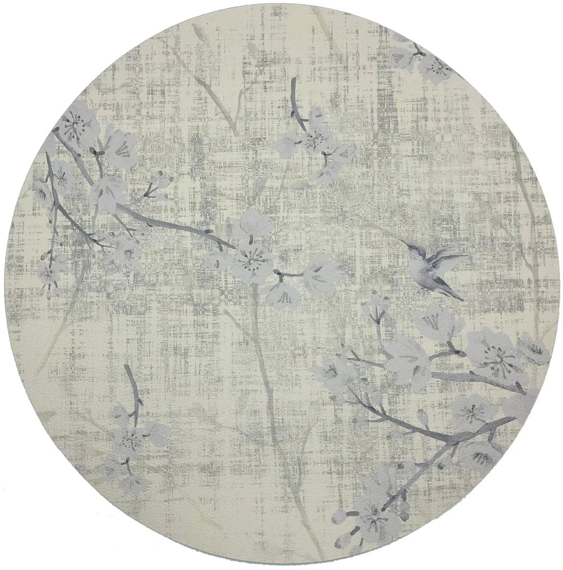 Nicolette Mayer Blossom Fantasia Round Pebble Placemat
