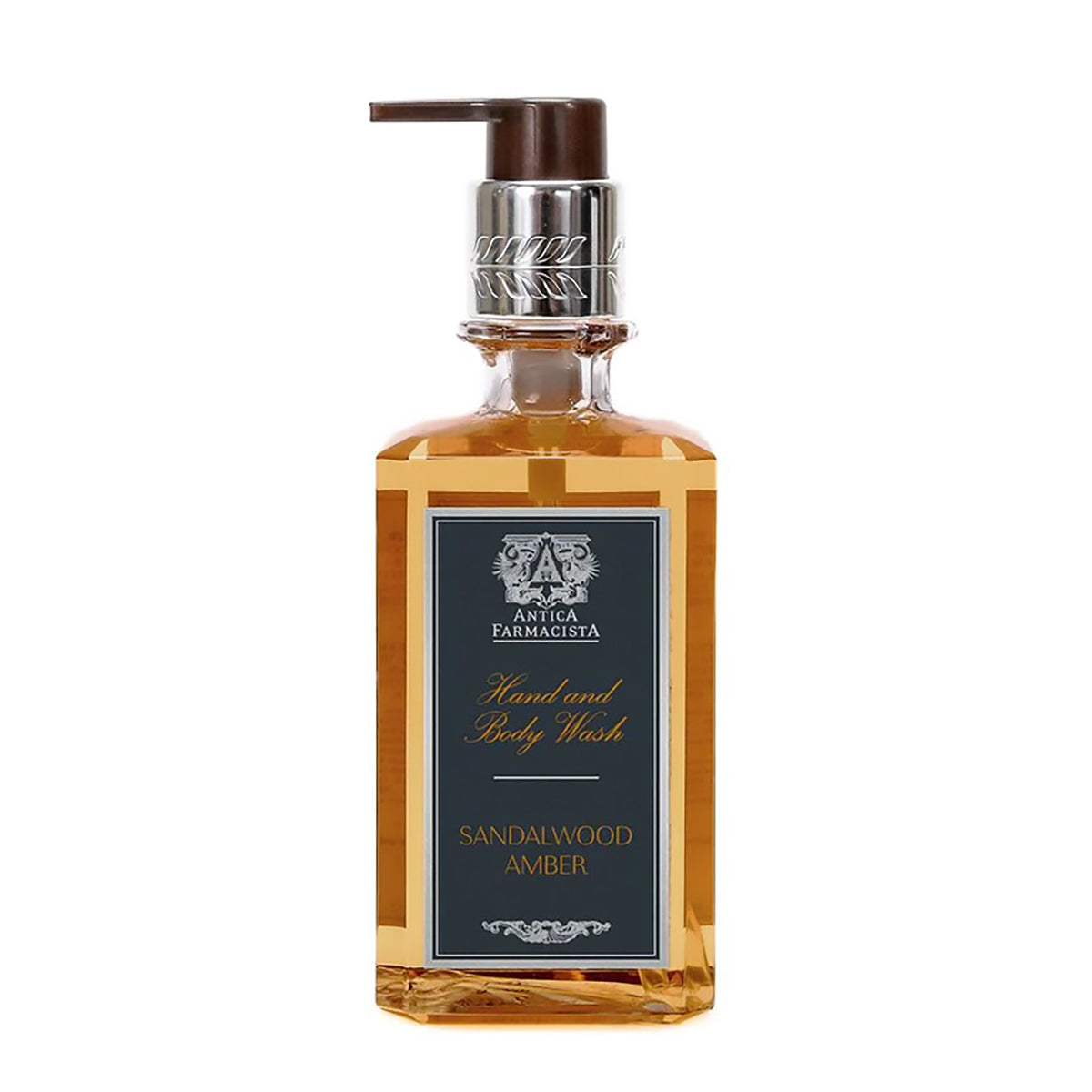 An image of Antica Farmacista Sandalwood Amber Hand and Body Wash 10 fl oz