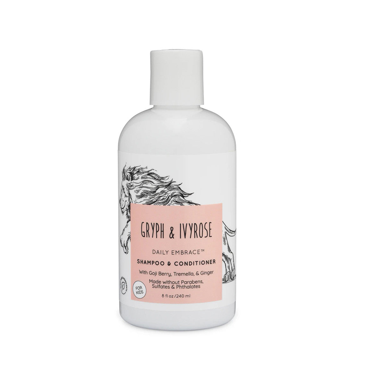 Gryph & Ivyrose Daily Embrace Shampoo + Conditioner 8.5 fl oz