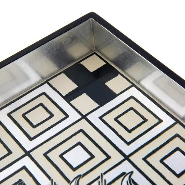 An image of Hachette Christian Lacroix Poker Face Square Lacquer Tray