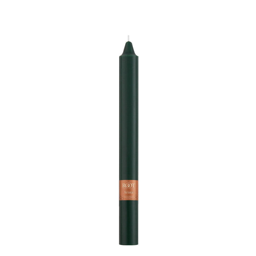 An image of Root Candles 9" Arista - Dark Green