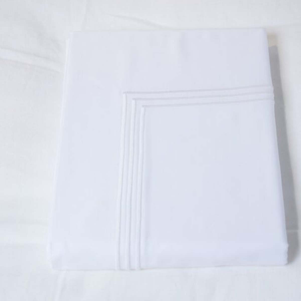 Gracious Home 3-Line Embroidered Duvet Cover