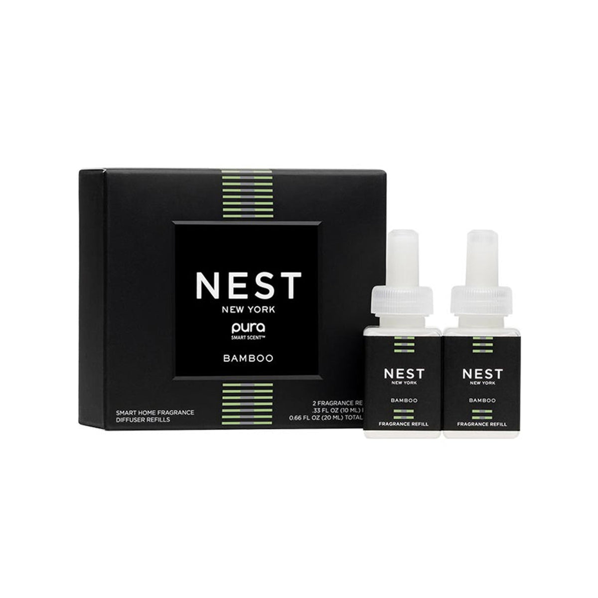 Nest Fragrances Bamboo Pura Smart Diffuser Refill Set