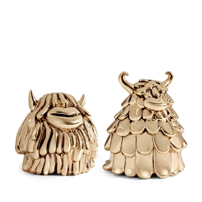 L'Objet Haas Brothers Collection Niki + Simon Salt & Pepper Shakers