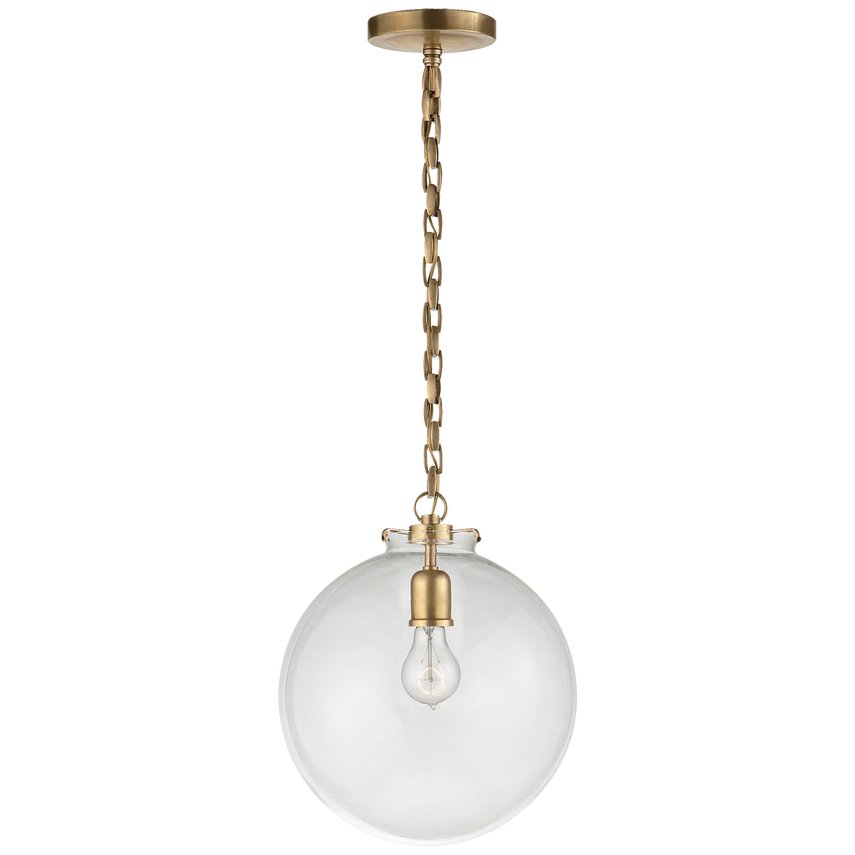 An image of Visual Comfort Katie Globe Pendant