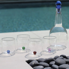 Zafferano America Bilia Tumblers Collection by the pool