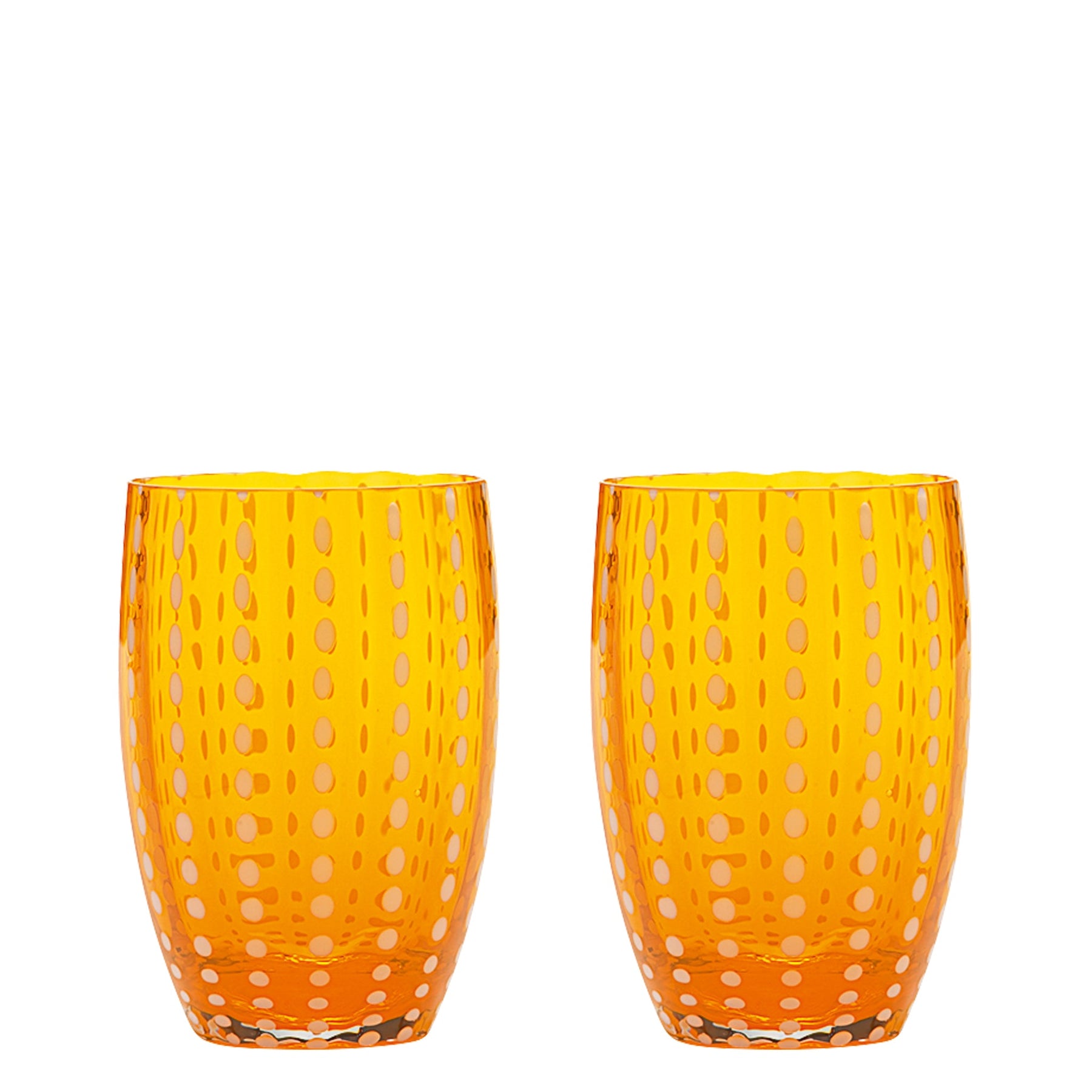 An image of Zafferano America Set of 2 Perle Tumbler