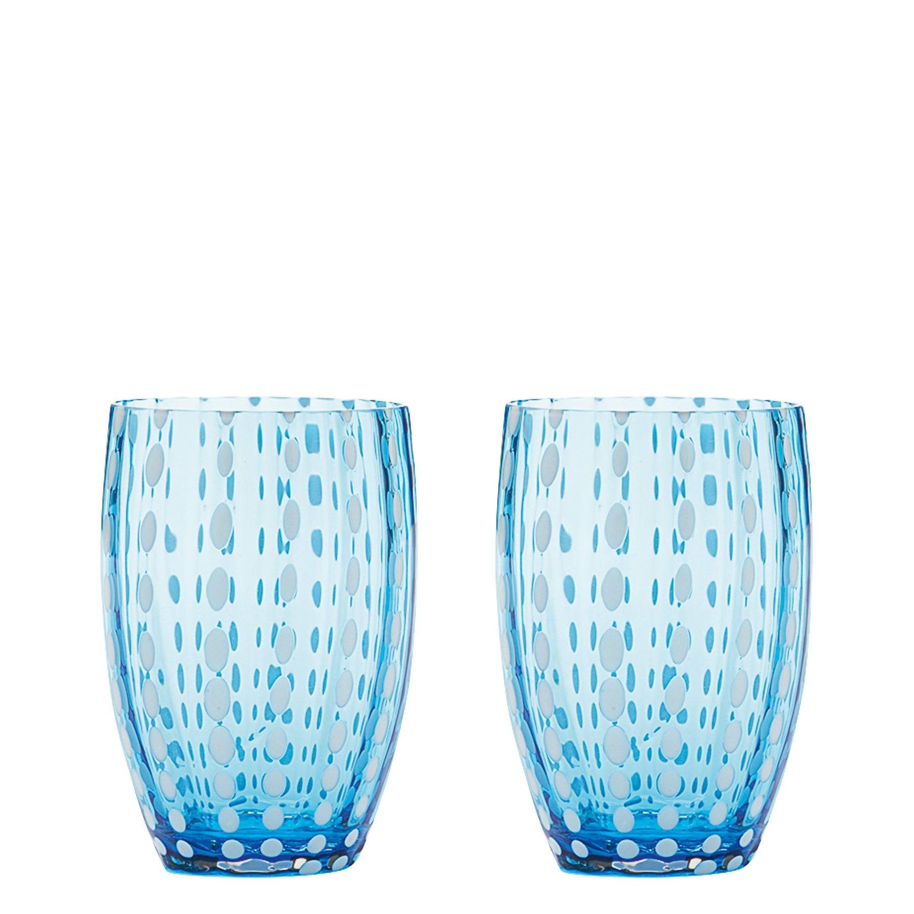 An image of Zafferano America Set of 2 Perle Tumbler