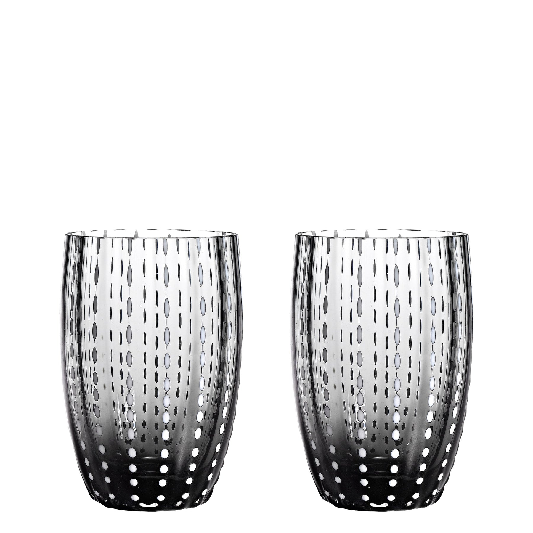 An image of Zafferano America Set of 2 Perle Tumbler