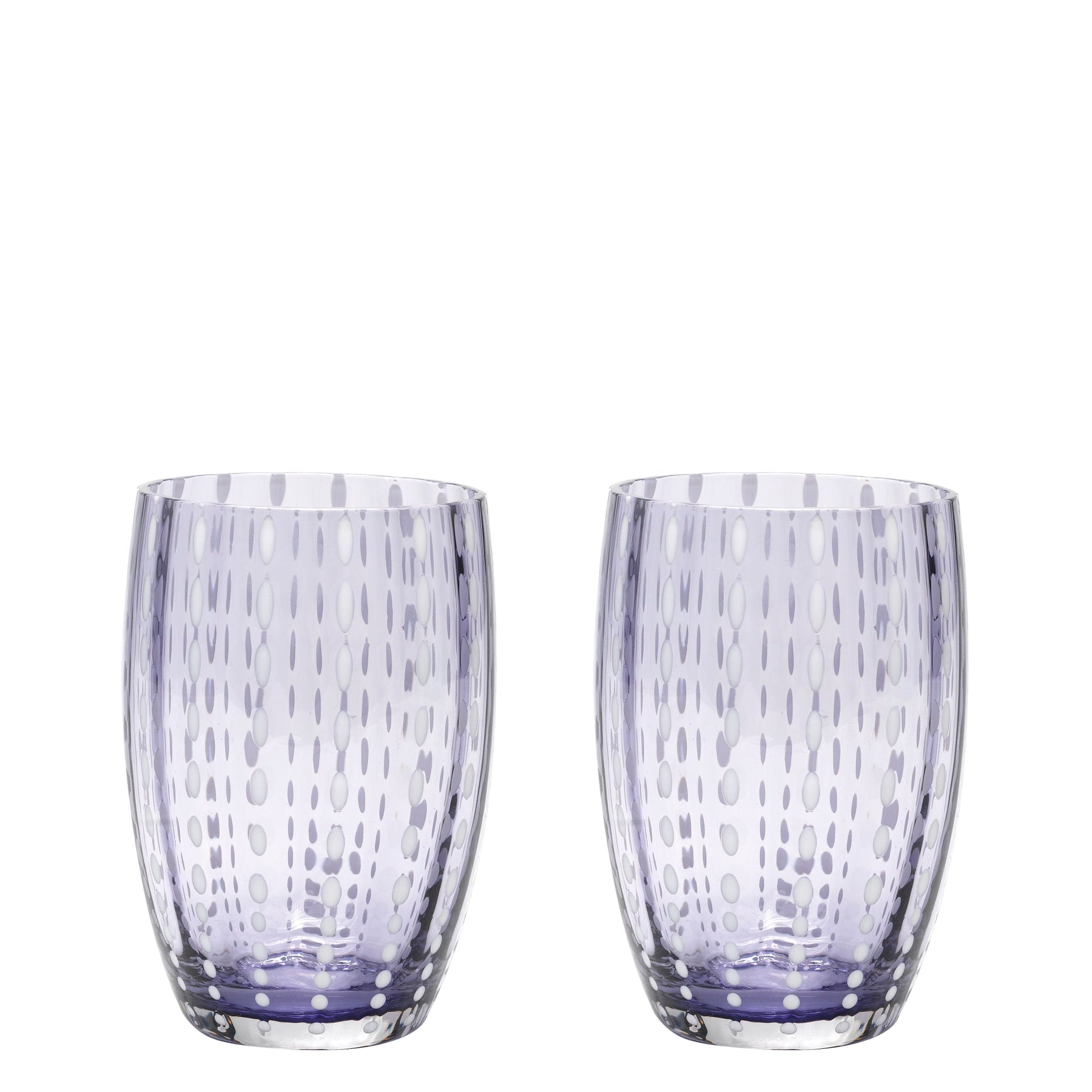An image of Zafferano America Set of 2 Perle Tumbler
