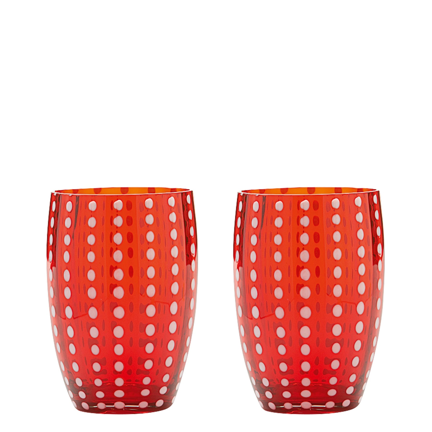 An image of Zafferano America Set of 2 Perle Tumbler