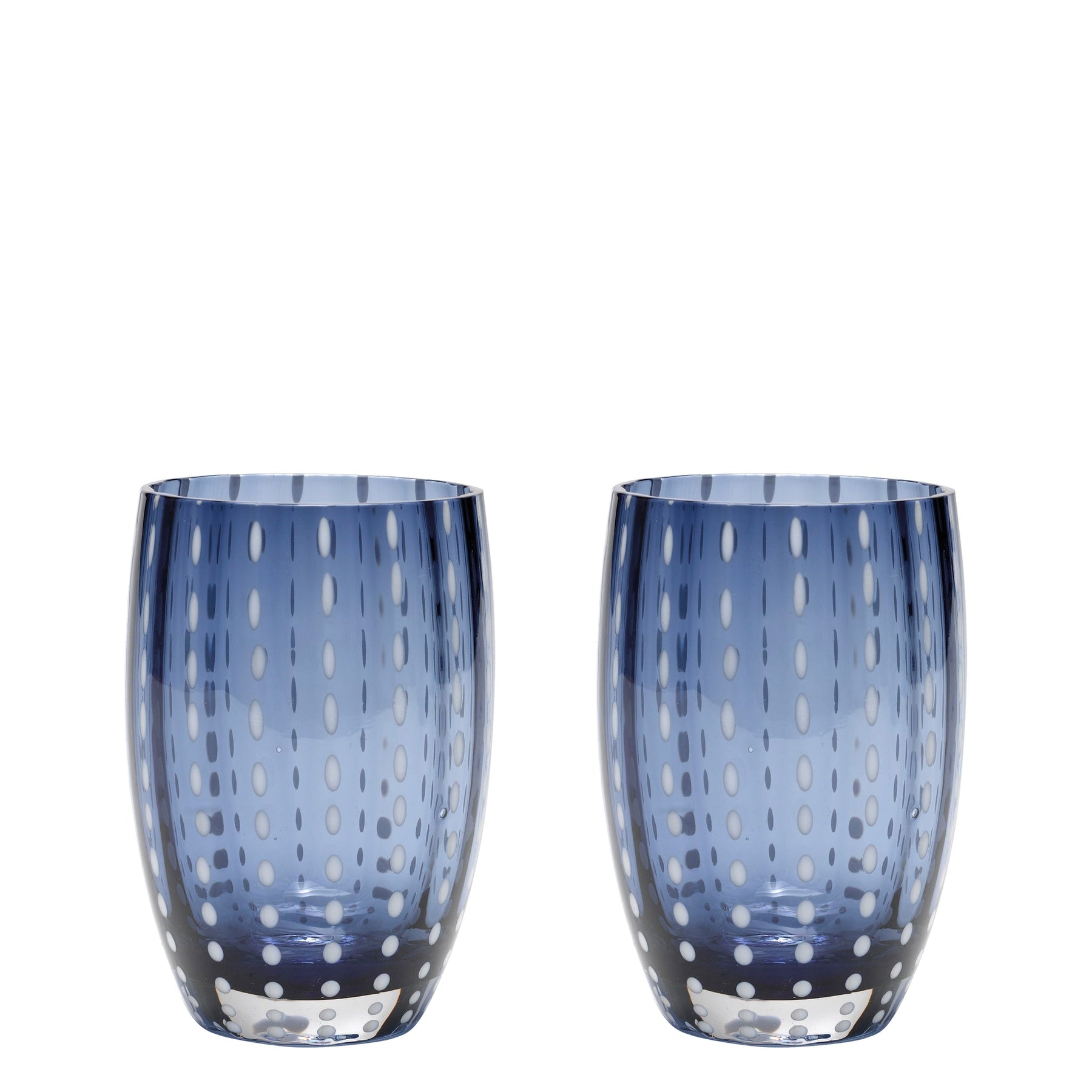 An image of Zafferano America Set of 2 Perle Tumbler