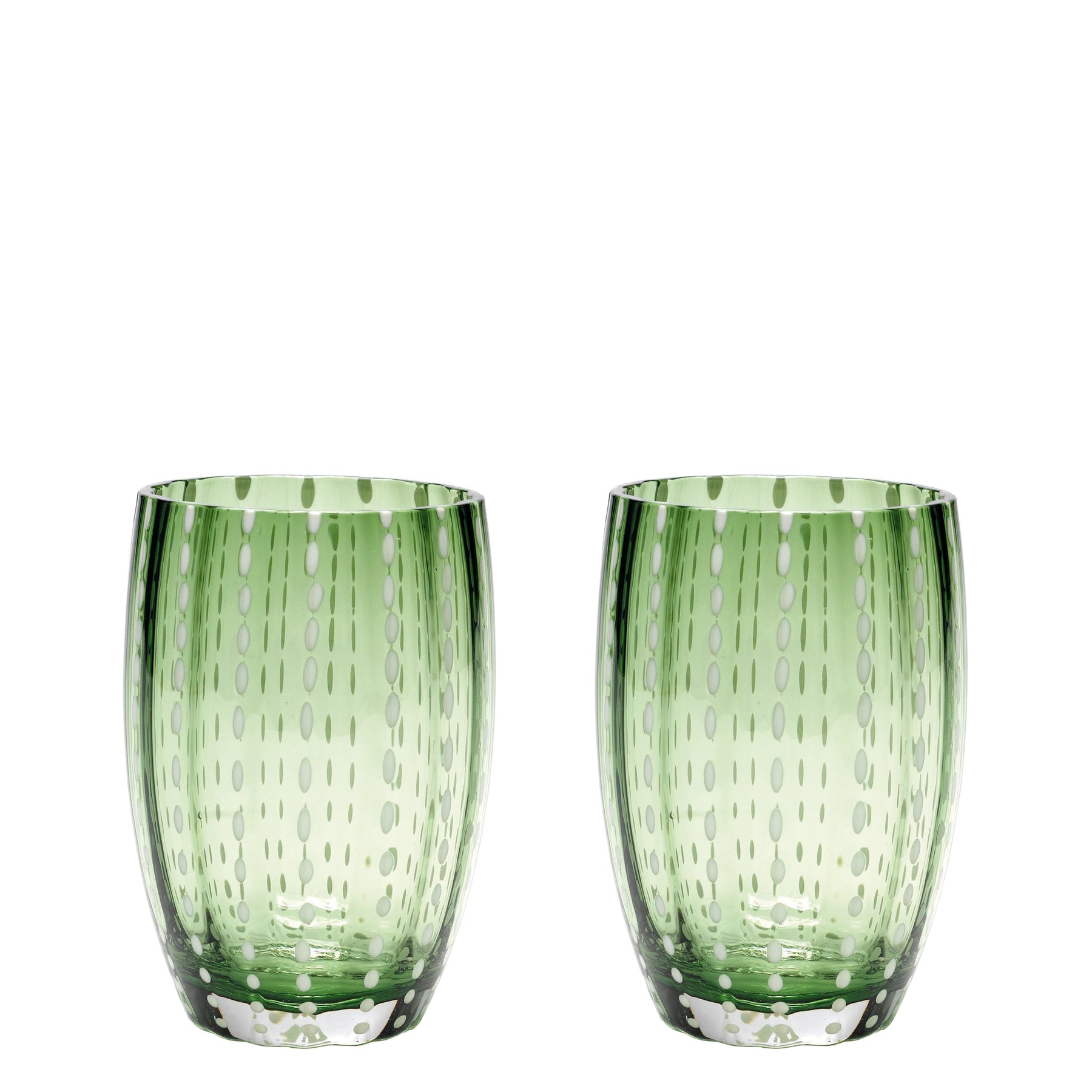 An image of Zafferano America Set of 2 Perle Tumbler
