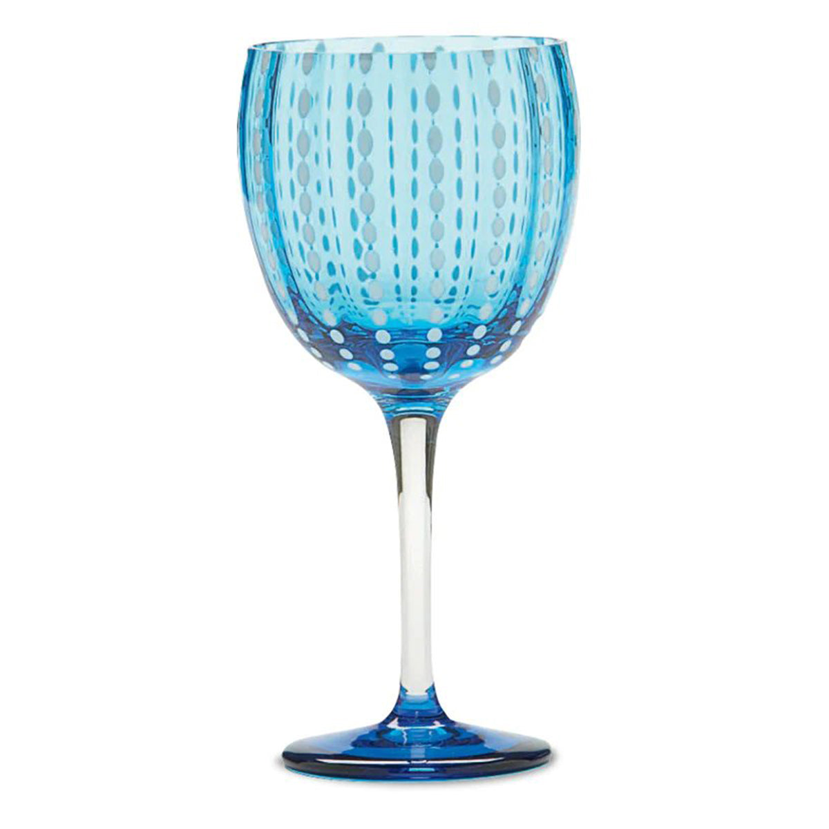 Zafferano America Perle Wine Goblet - Set of 2